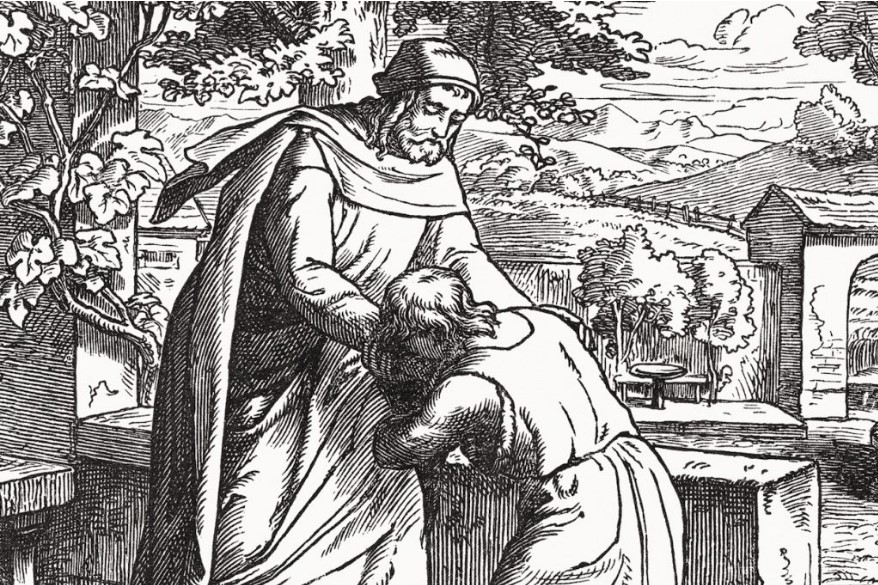 Μὴ ἀποστρέψῃς τὸ πρόσωπόν σου ἀπὸ τοῦ παιδός σου, ότι θλίβομαι· ταχὺ ἐπάκουσόν μου· πρόσχες τῇ ψυχῇ μου, καὶ λύτρωσαι αυτήν.